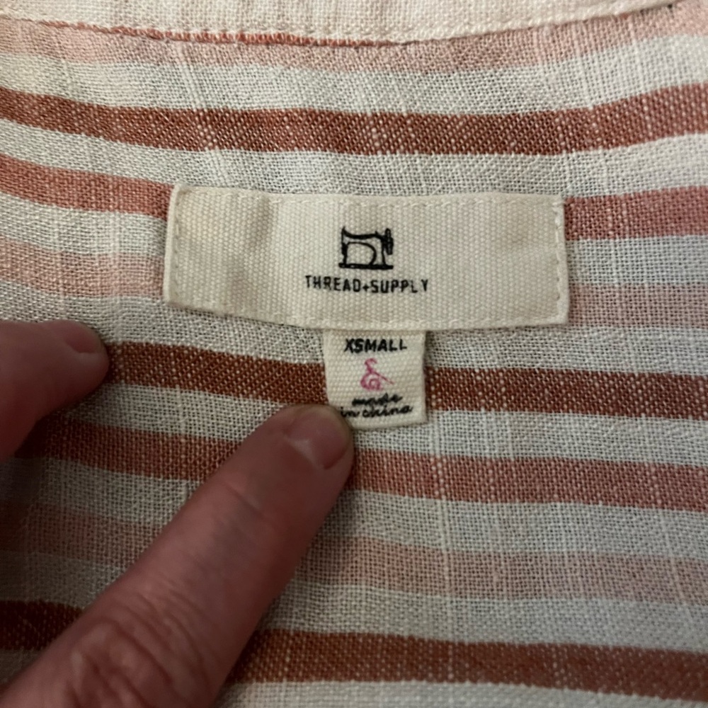 Thread And Supply Button Up Shirt Dress - Picture 6 of 8